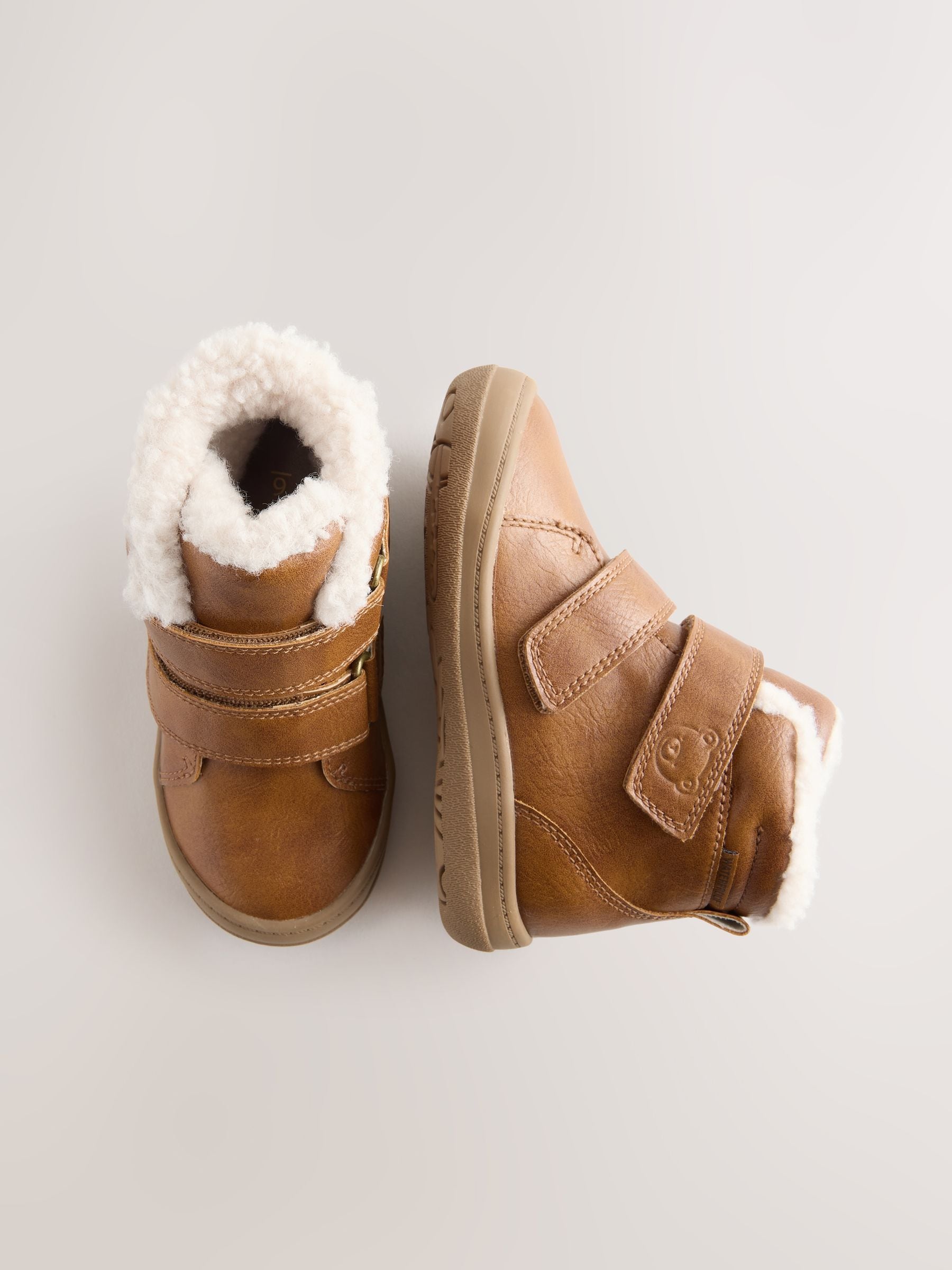 Lichtbruin - Waterproof Touch Fastening Boots