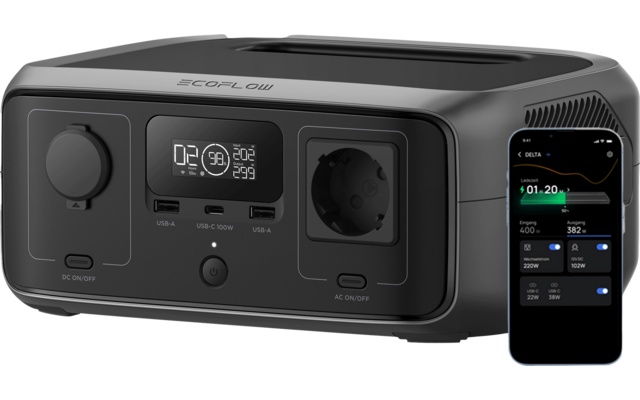 EcoFlow River 3 Tragbare Powerstation 245 Wh 300 W