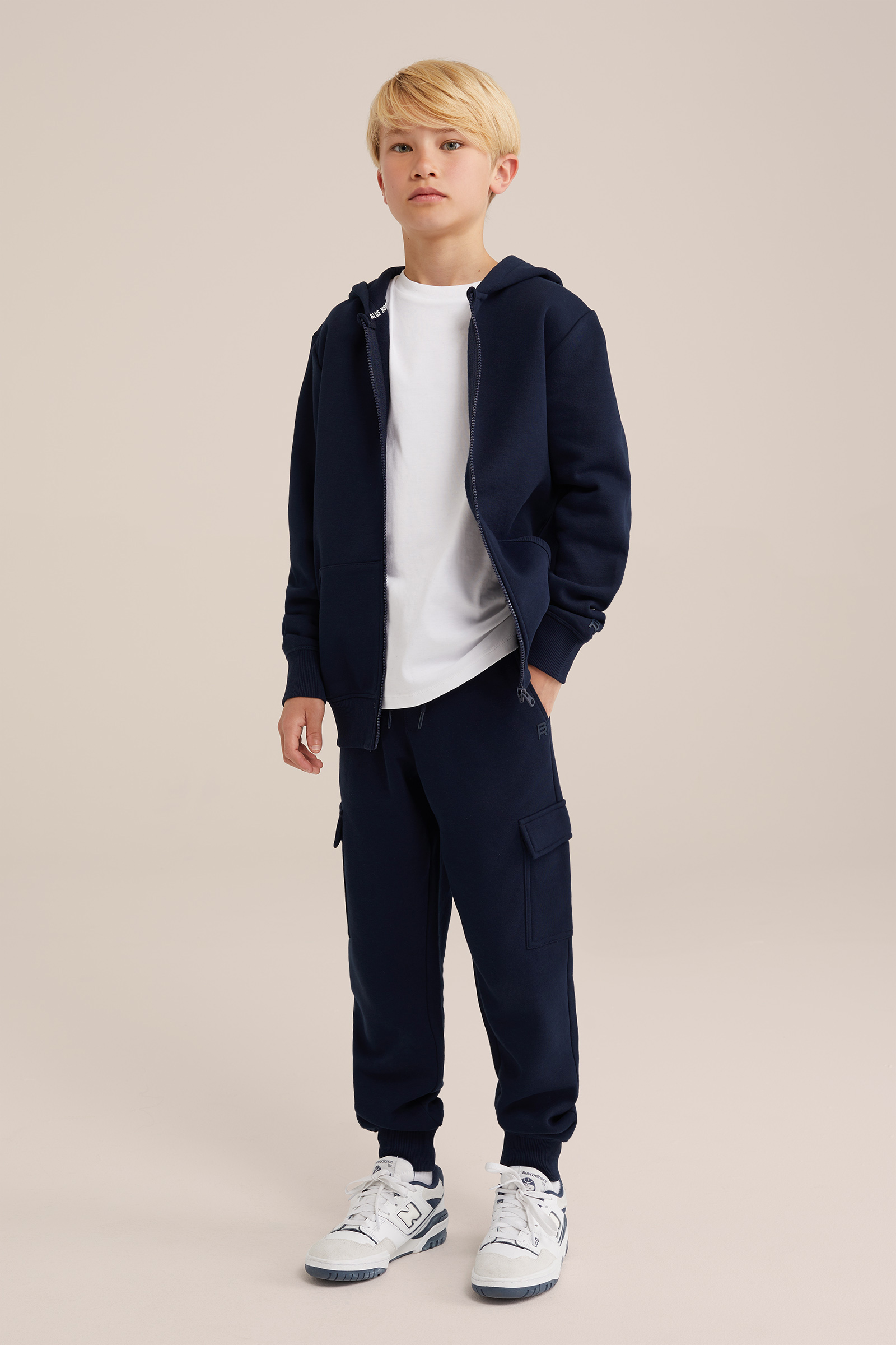 Unisex vest met capuchon Blue Ridge Kobaltblauw