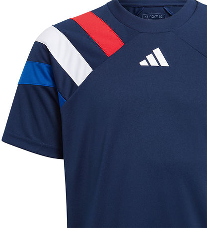adidas Performance T-Shirt - Fortore 23 - Blau m. Rot/Weiß