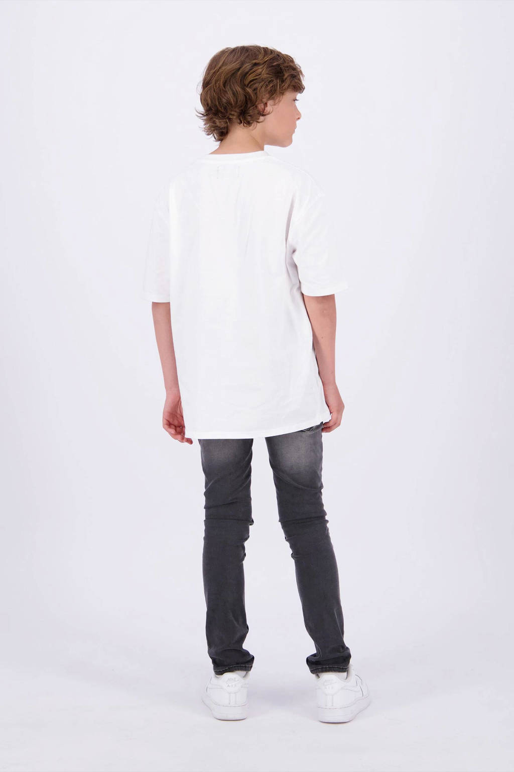 Raizzed T-shirt Stanton met logo wit