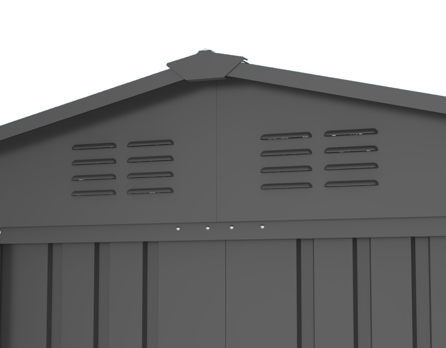 Metallgerätehaus FLEX SHED XL - anthrazit