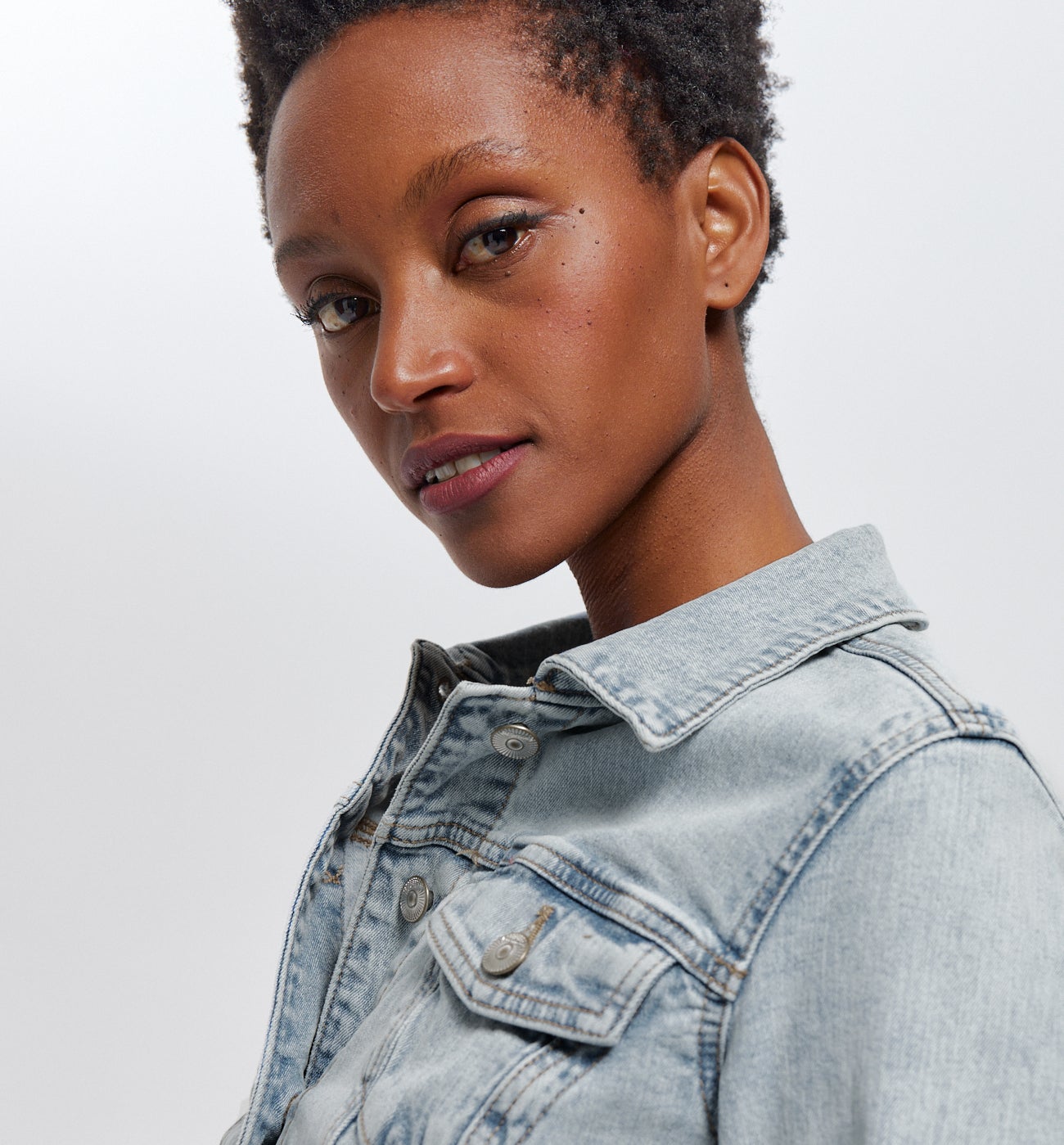 Veste en jean Femme - Jean très clair