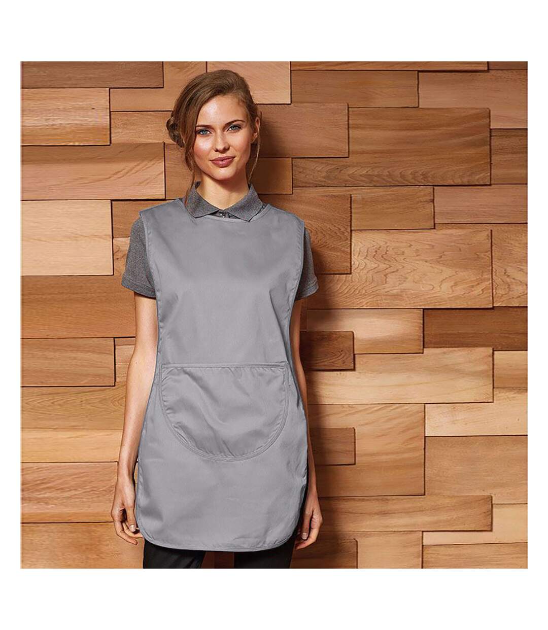 Premier - Tablier avec poche - Femme (Gris) (XL) - UTRW1078