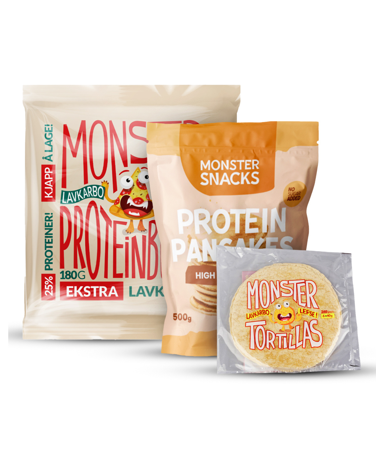 Bestselgerpakken fra Monster Supersnacks