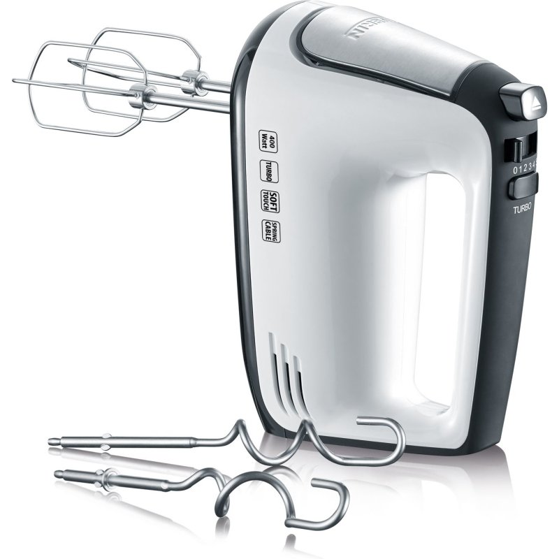 Batteur électrique HM 3830, blanc/noir