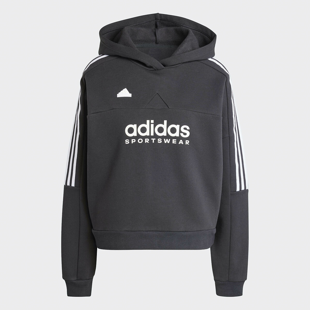 ADIDAS ROUPAS ESPORTIVAS<br>Moletom TIRO CUT com 3 listras