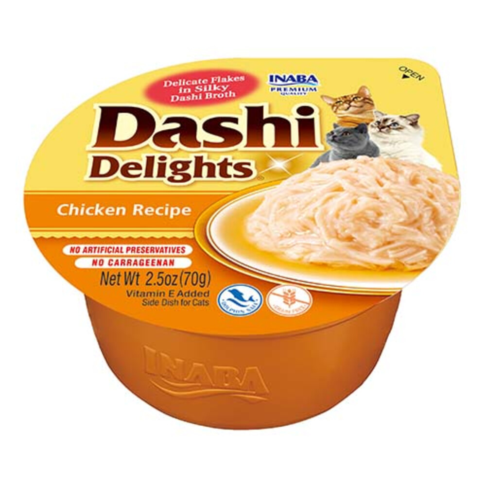 Ciao Dashi Delights Kattenvoer Nat Chicken70 gr