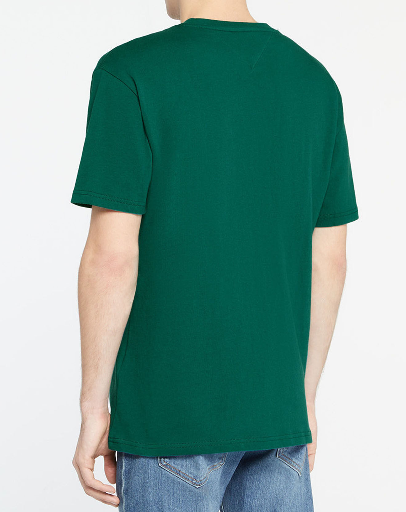 Tommy Jeans T-Shirt Tommy Badge vert sapin