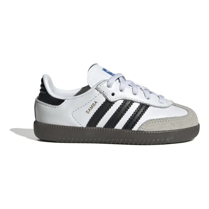 Adidas Baskets Lacets Elastiqués Samba | Blanc