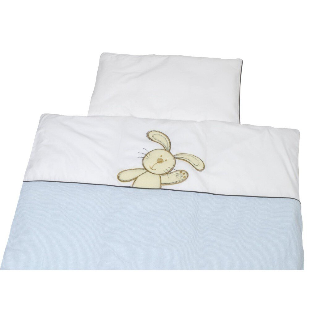 Be Be´s Collection Be Be's Collection 338-53 Bettwäsche Hasi, blau, 80x80cm und 35x40cm
