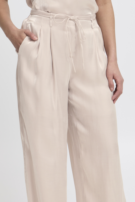 Ichi roze dames broek