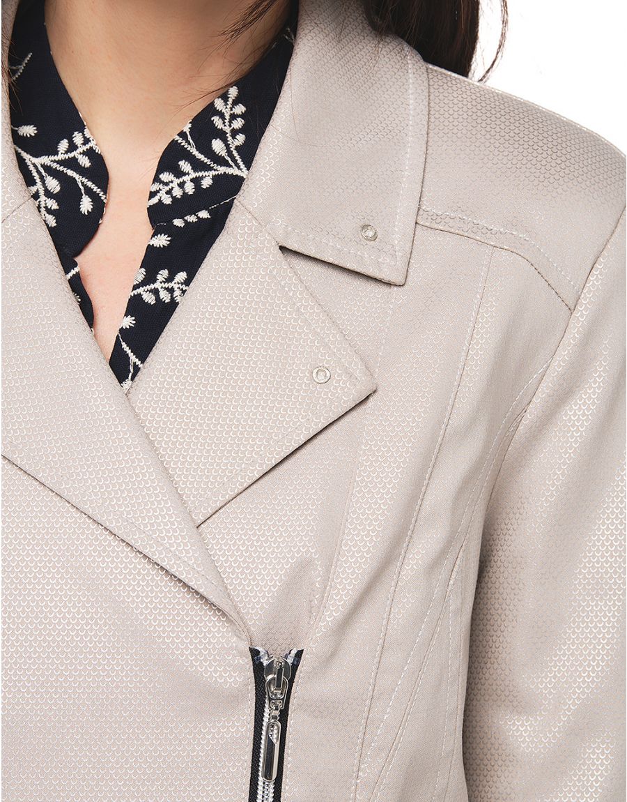 Veste cintrée beige