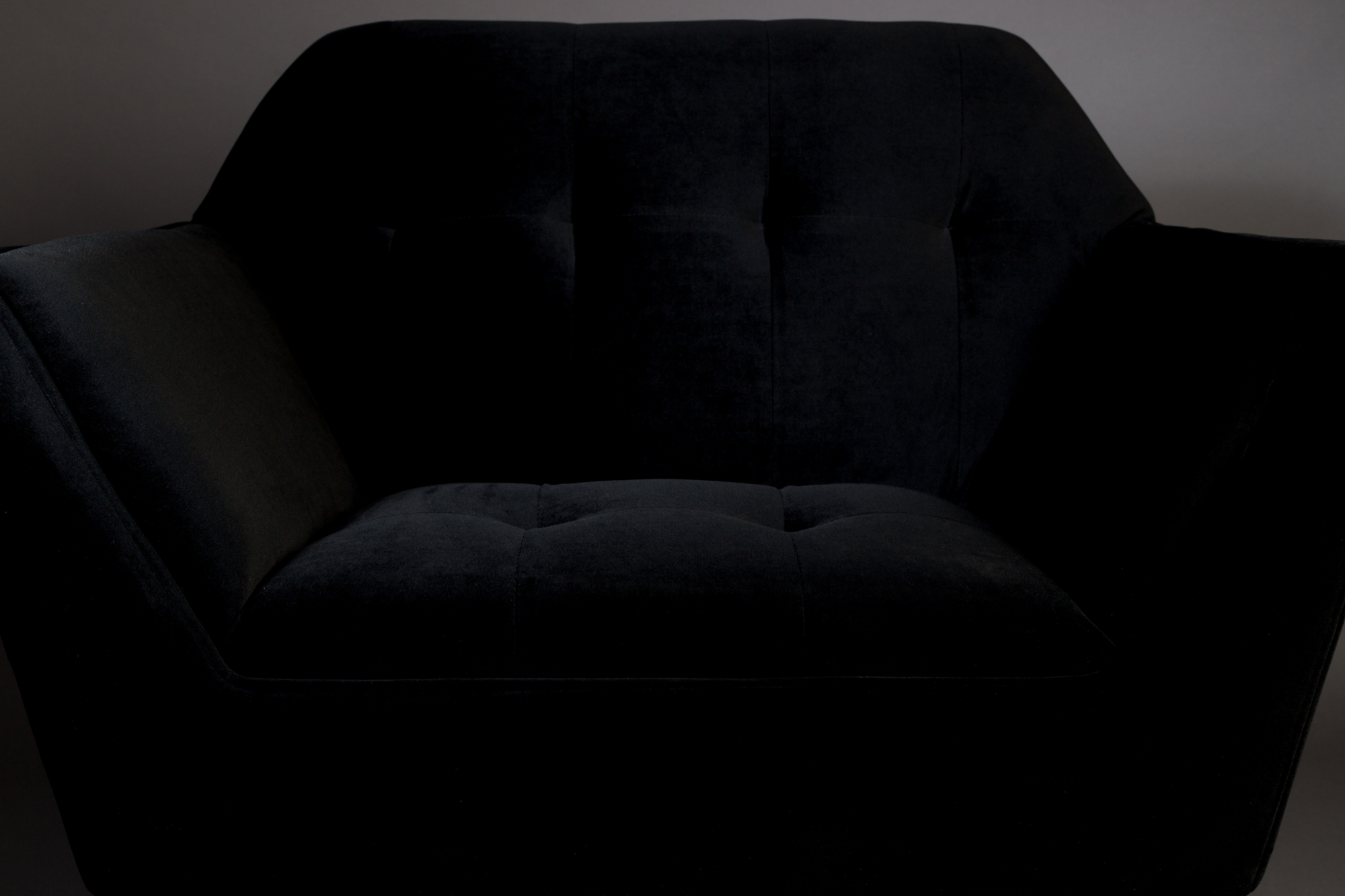 Fauteuil Kate zwart
