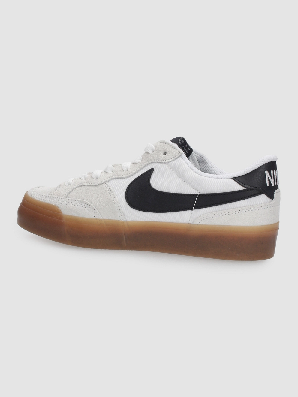 Nike SB Pogo Sneakers white/black/white/gum lig