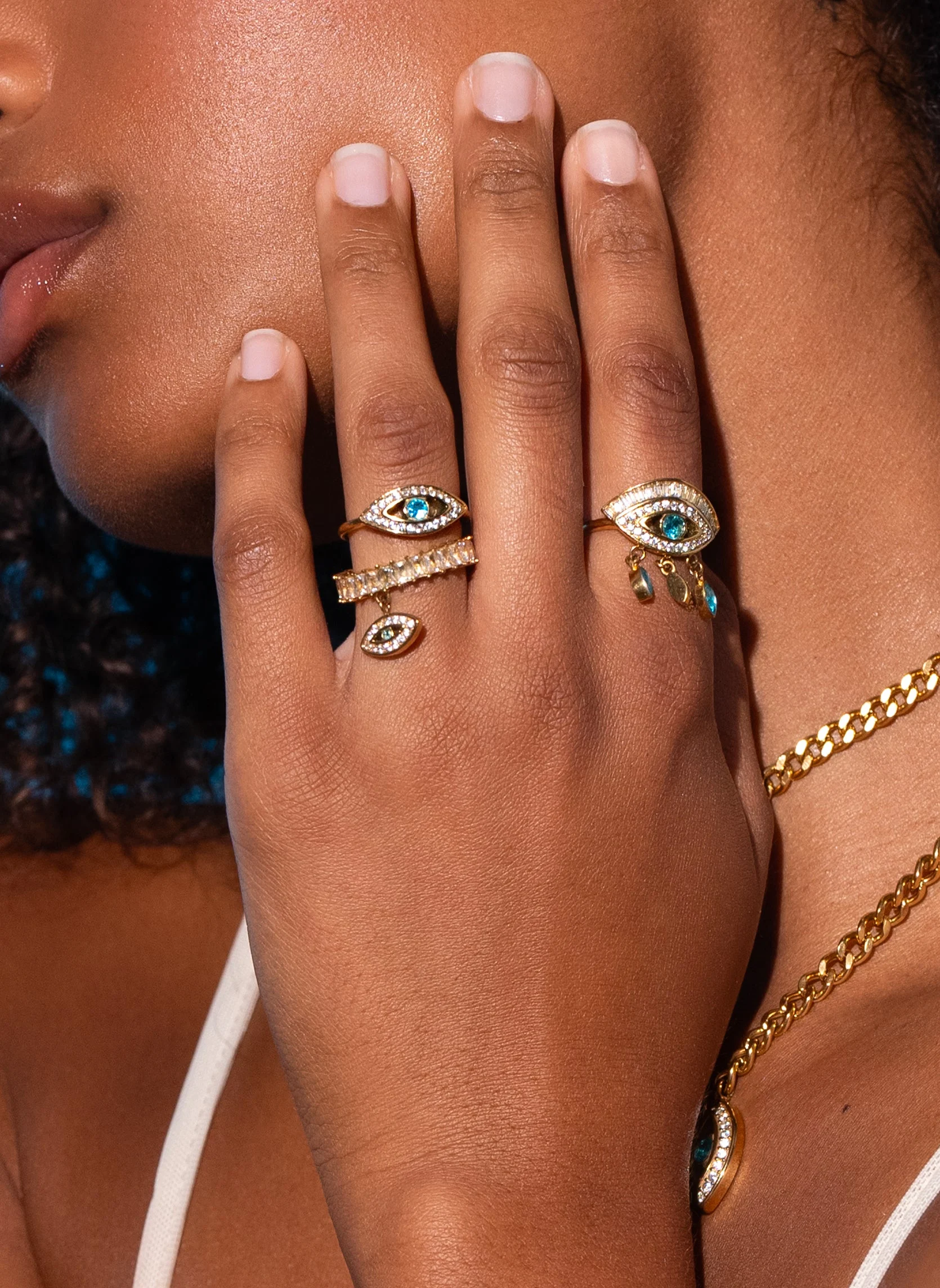 NEFERTARI - Bague fine nefertari | Vert