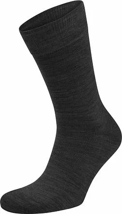 Suitable Merino Sokken Antraciet 2-Pack 989620103000-Antracite-2 pack kopen