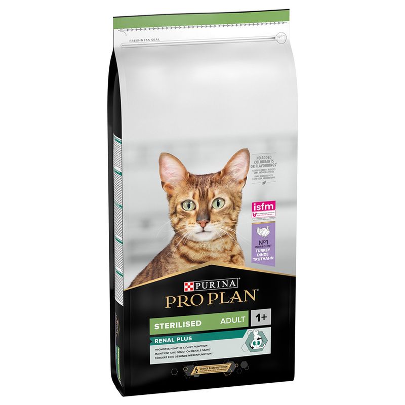PURINA PRO PLAN Sterilised Adult Renal Plus dinde