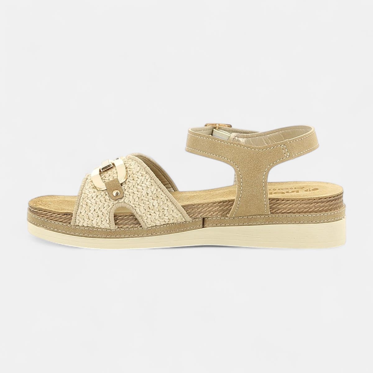 Nu-pieds Femme beige
