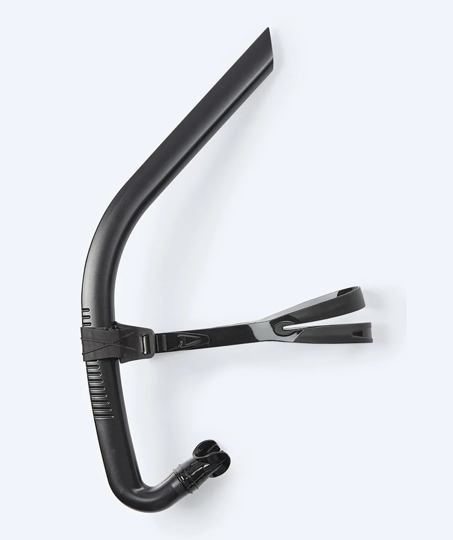 Watery centersnorkel til junior (10-15) - Hydrolite - Sort