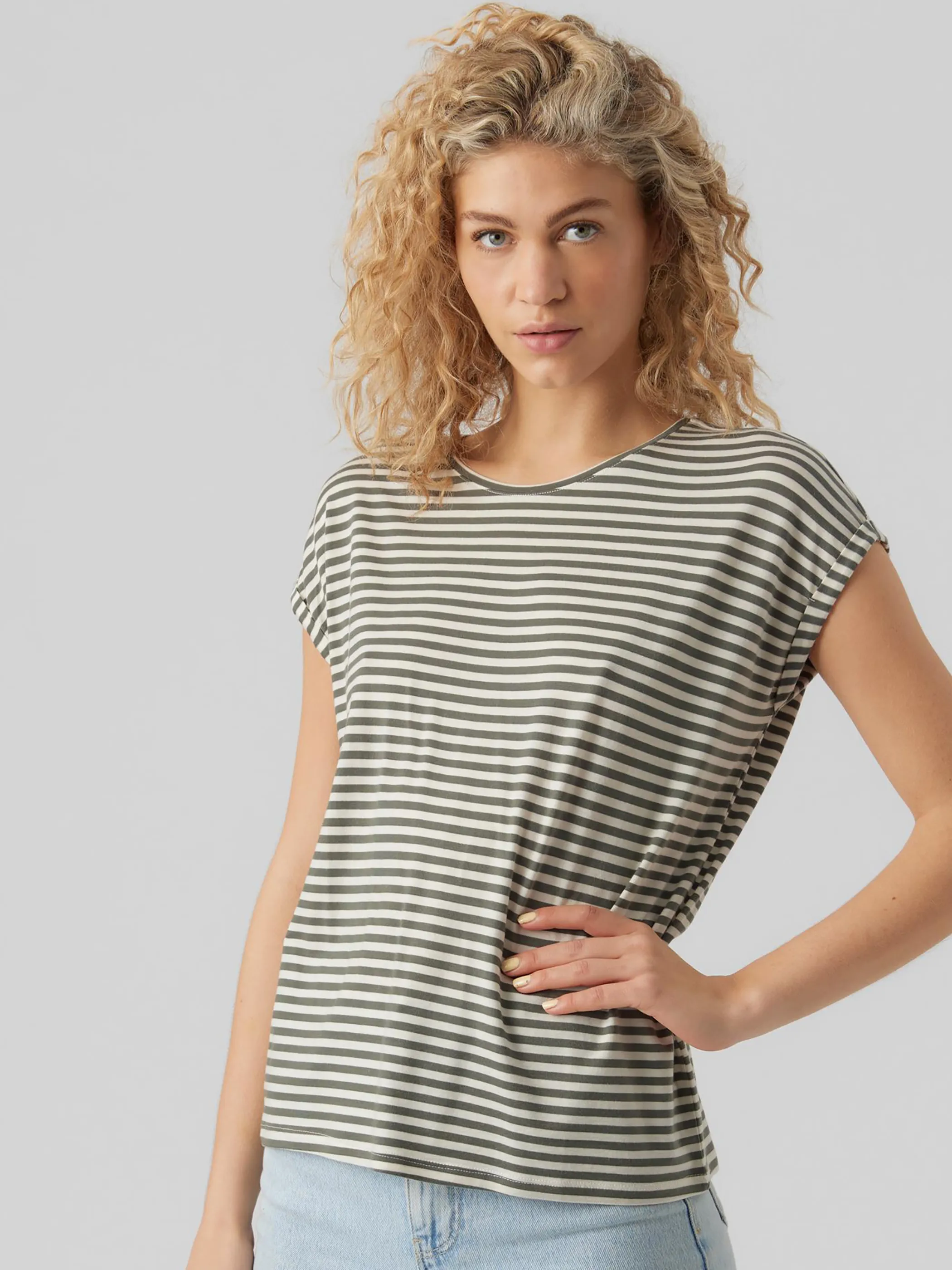 Vero Moda VMAVA PLAIN SS TOP ST T-Shirt
