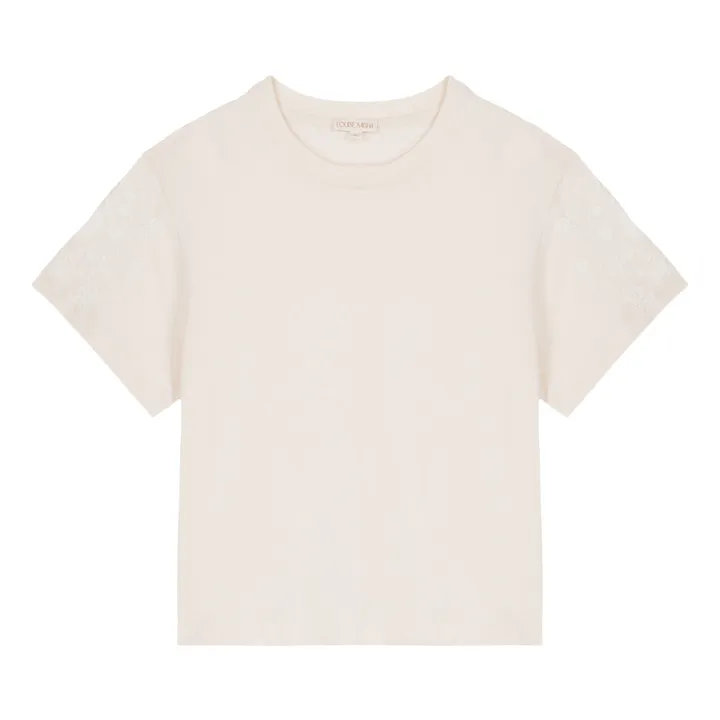 Louise Misha T-shirt Laurie Coton Bio - Collection Femme | Crème