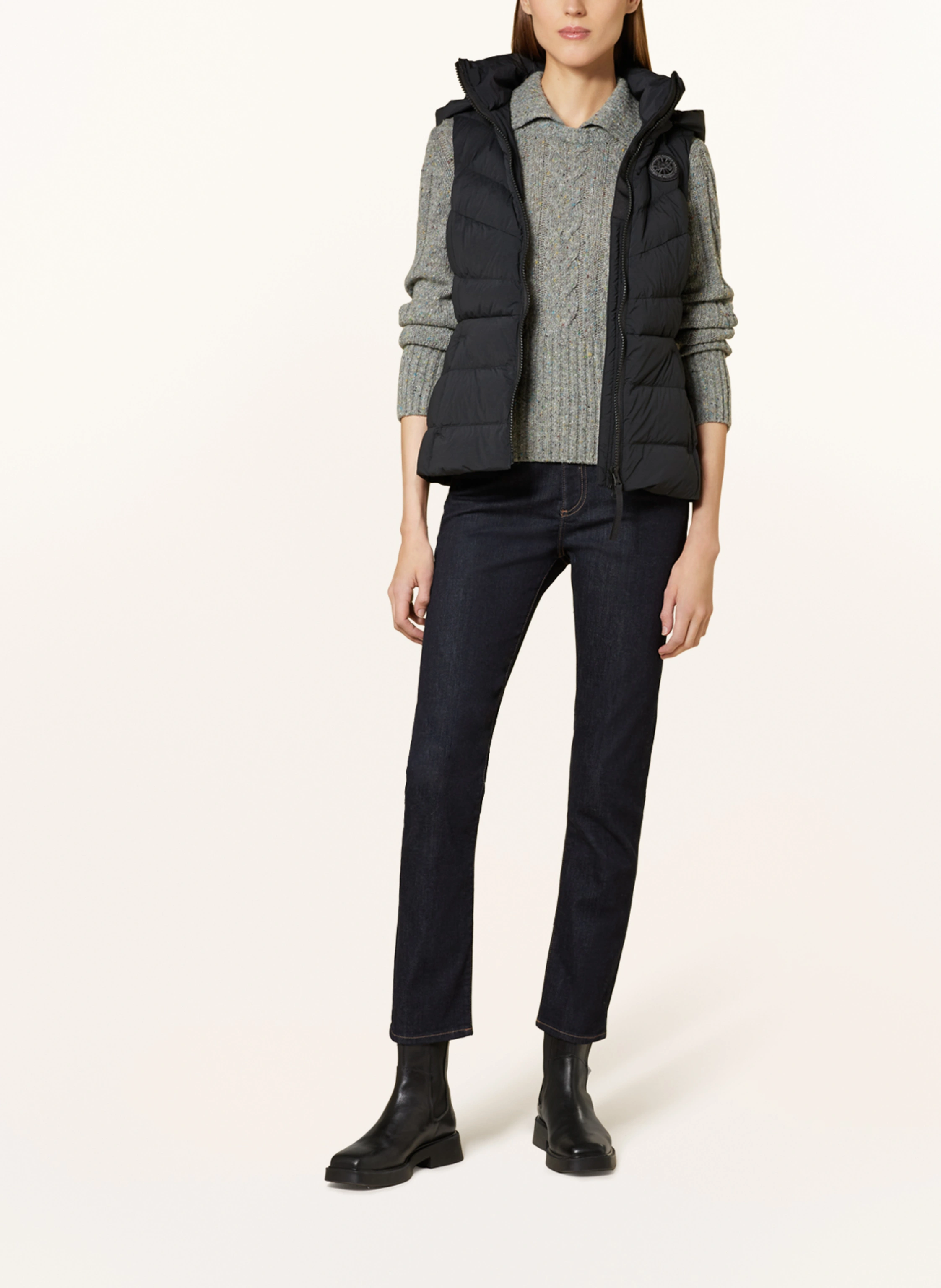 CANADA GOOSE Daunenweste CLAIR mit abnehmbarer Kapuze