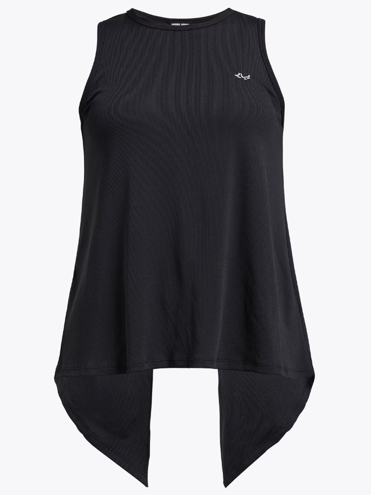 Logo Ribbed Singlet