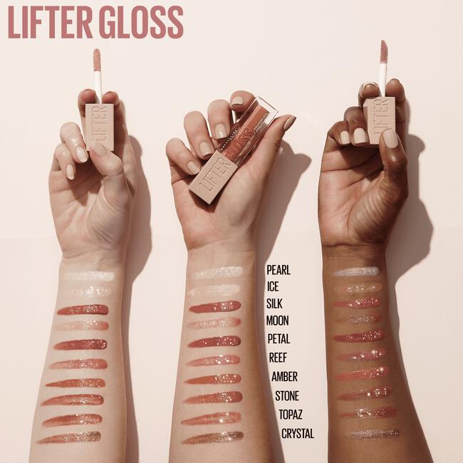 Maybelline New York Lifter Gloss 1 Pearl Transparant Lipgloss