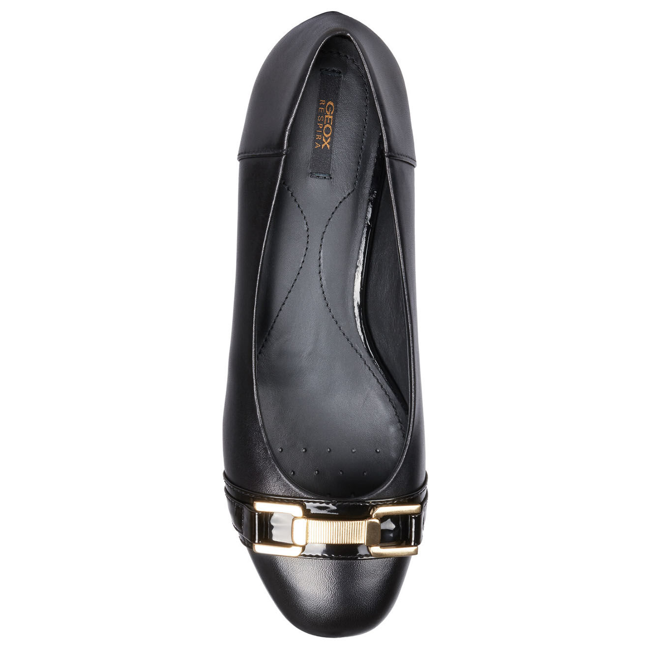 Geox Ballerines en Cuir Tatiana noires
