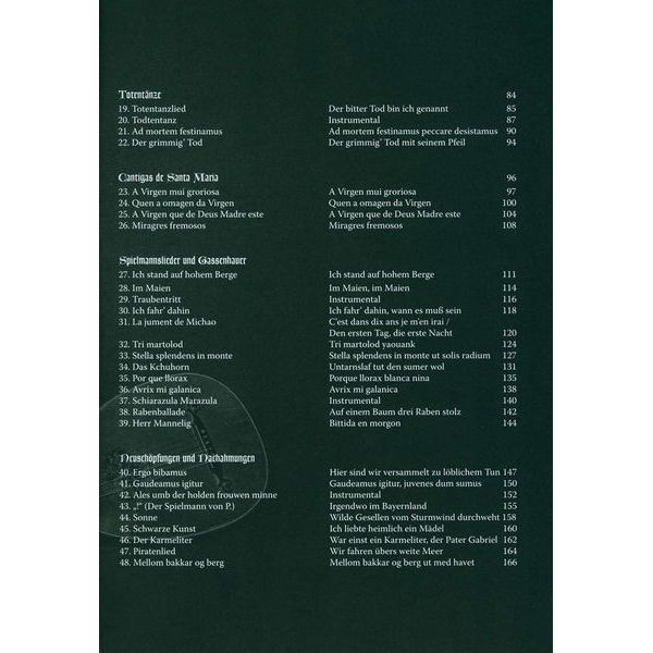 Fingerprint Das mittelalterlicheLiederbuch