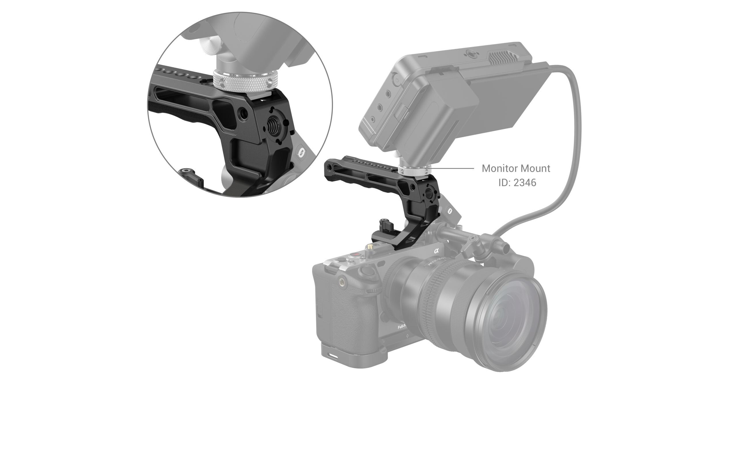 Haltegriff NATO Top HandleLite)NATO-Obergriff für Kamera
