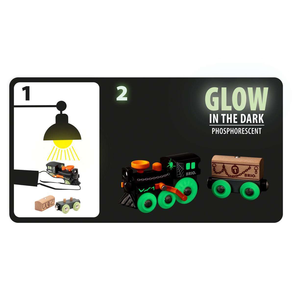 BRIO Spiel Geisterzug Glow in the Dark