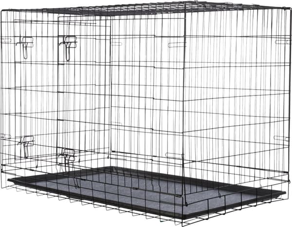 Trixie Home kennel, XL: 116 × 86 × 77 cm, black