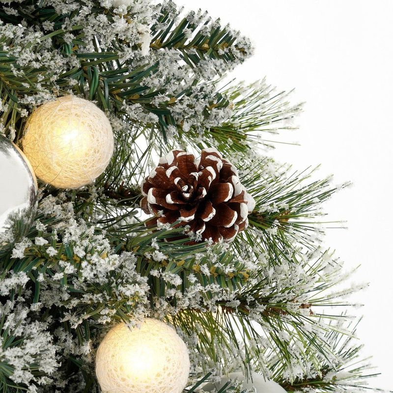 Black Box Trees - Kaprun - Kunstkerstboom - Groen - 60 cm - 10 LED-lampjes