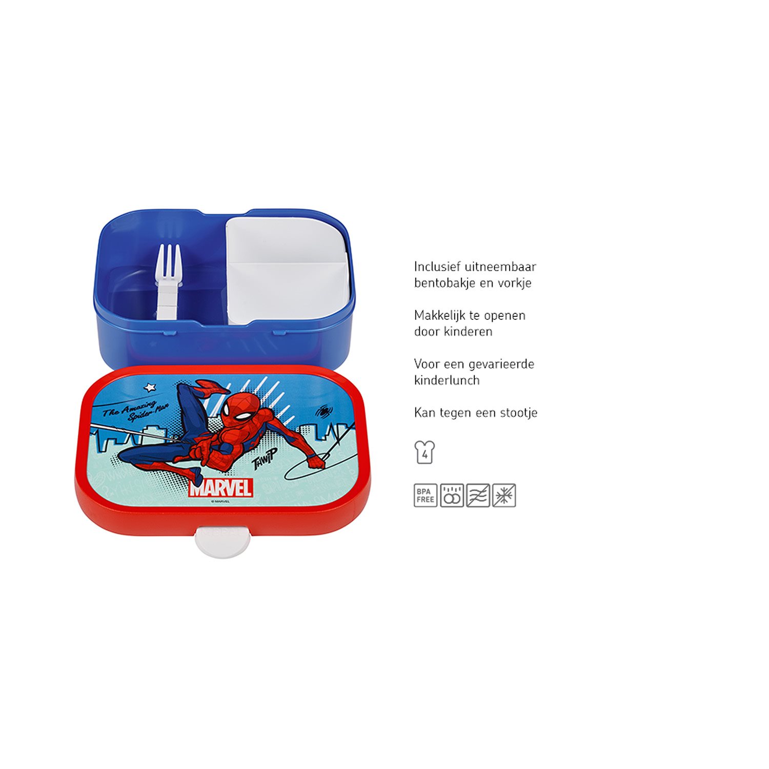 Mepal Campus Lunch Set spiderman