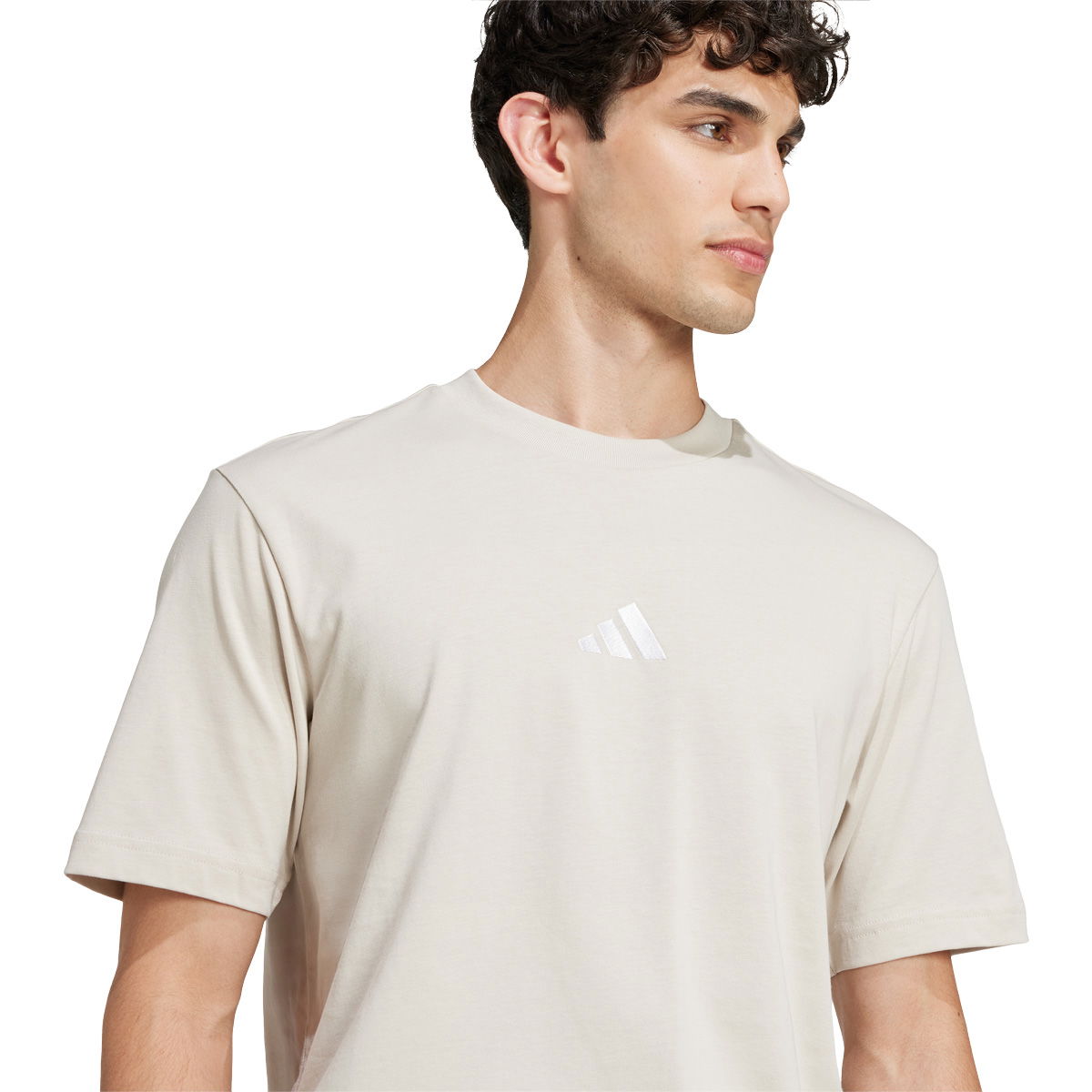 adidas Essentials Embroidered Small Logo T-shirt Herre