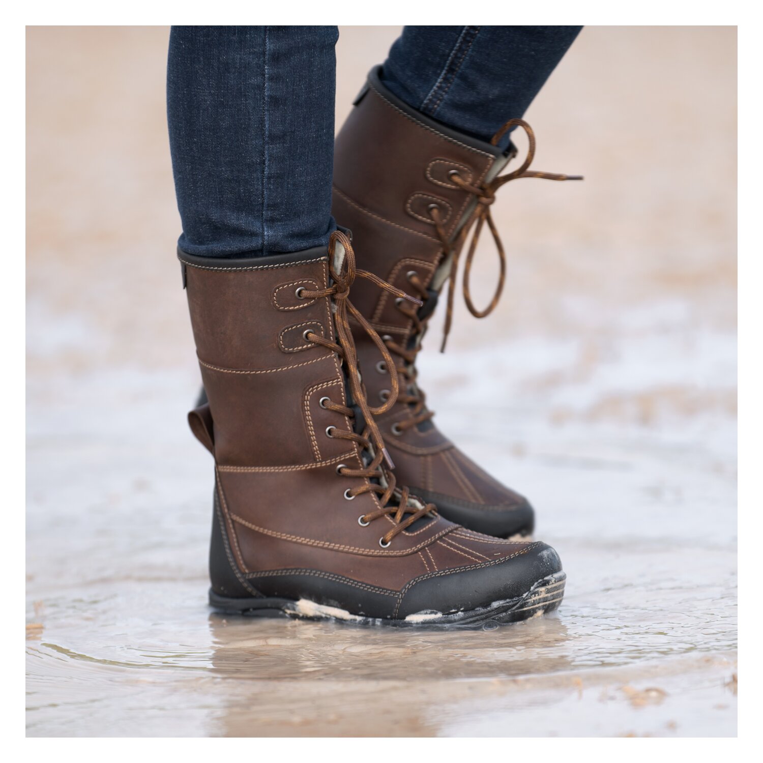 black forest Winterstiefel Helsinki - chocolate