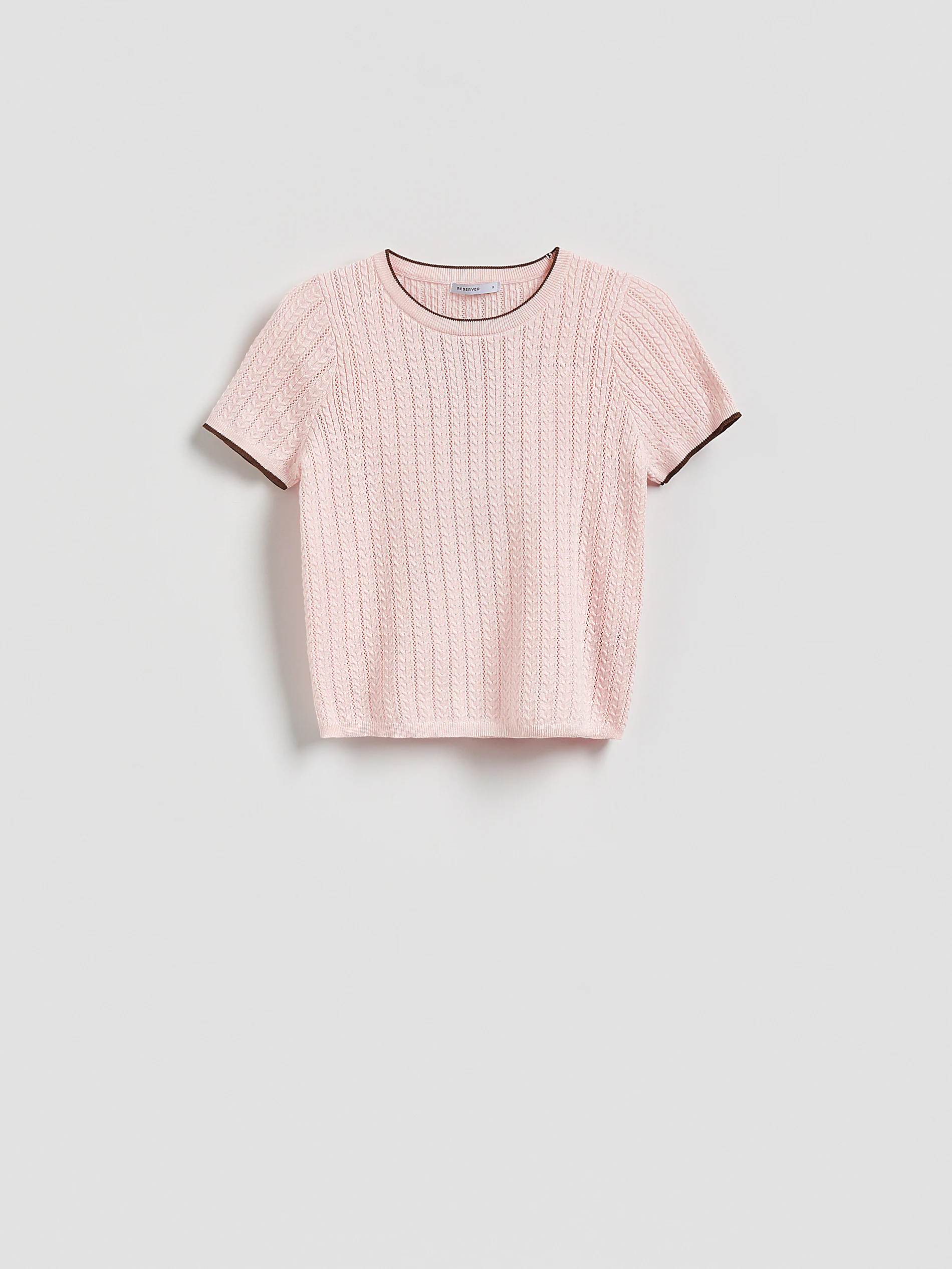 Pullover mit Lochmuster