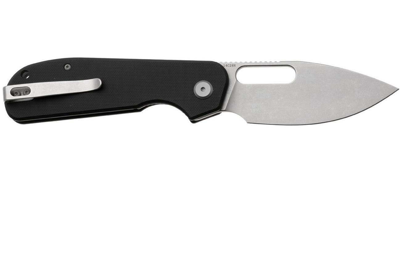 Eutektik EFD EFD-BSW-R Stonewashed 14C28N, Black G10, zakmes