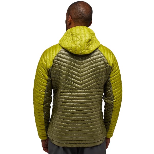 Doudoune randonnée HAGLÖFS L.I.M MIMIC HOOD MEN OLIVE GREEN/MAGNETITE