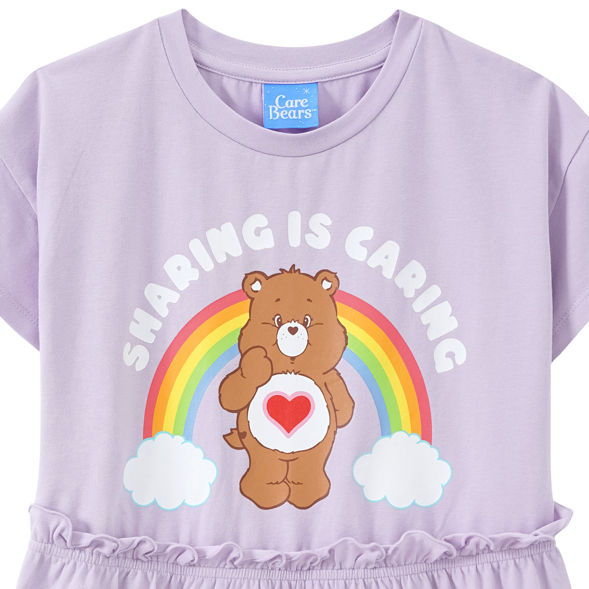 Topolino Glücksbärchis Kleid mit Print helllila
