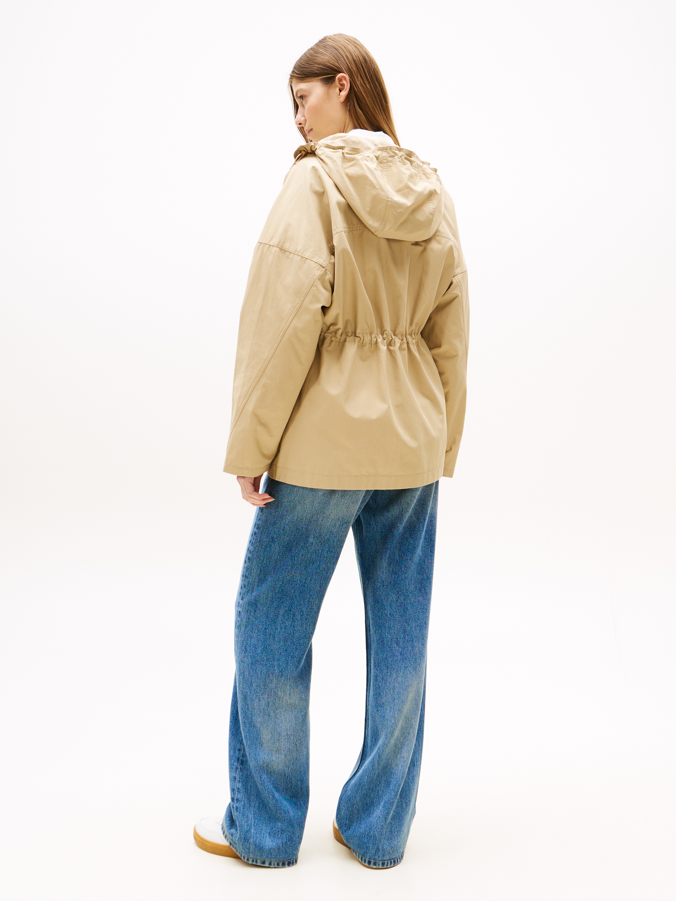 Tommy Hilfiger Windbreaker »COTTON NYLON REG PARKA« mit Kapuze