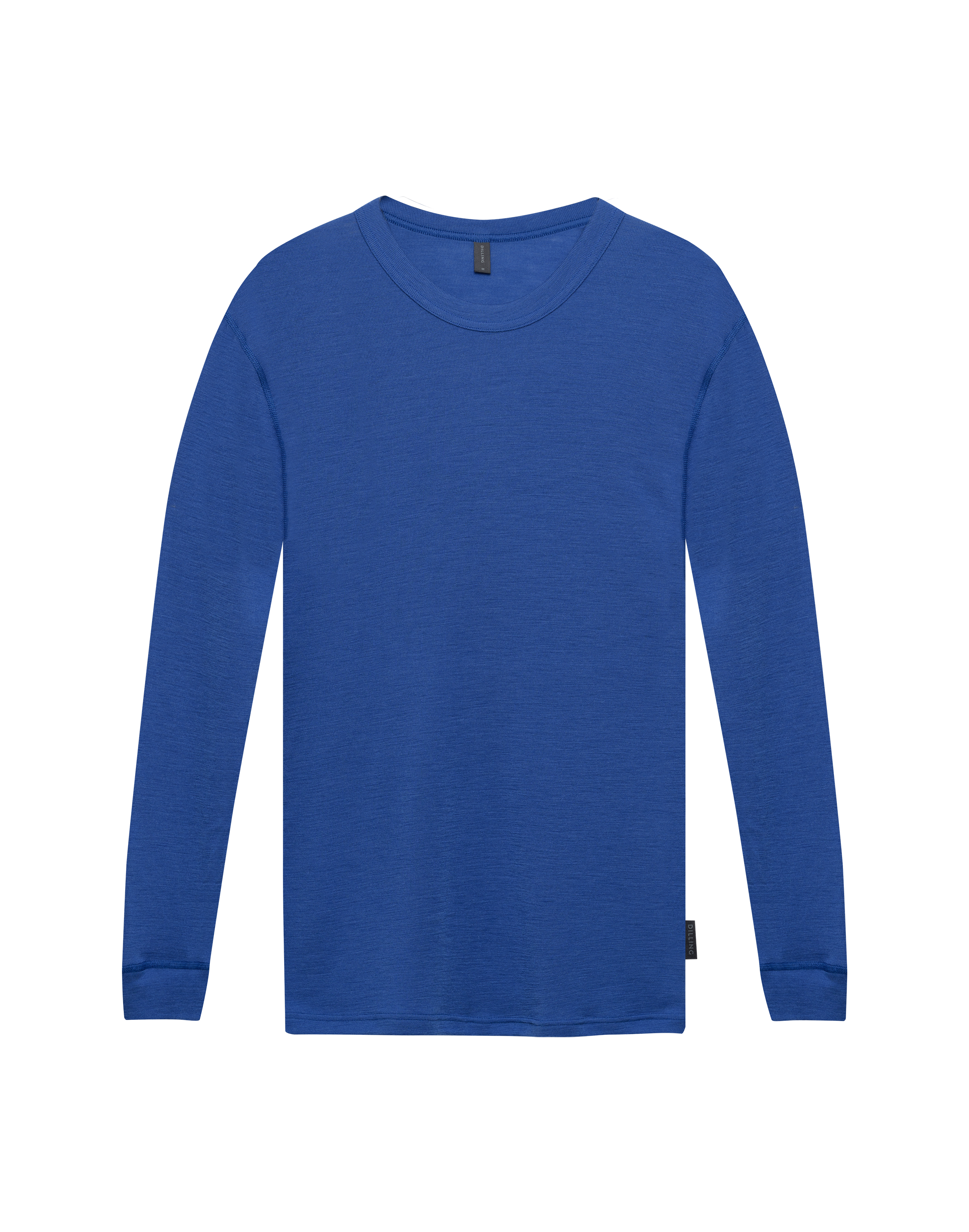 Shirt van merinowol voor heren in Koffie/zwart