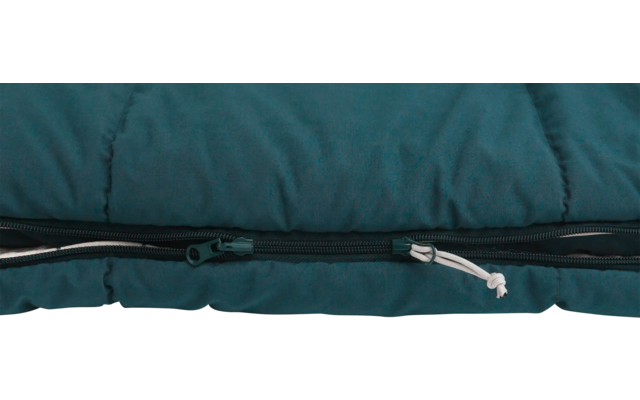 Outwell Camper Lux double Deckenschlafsack blau für zwei Personen bis 200 cm