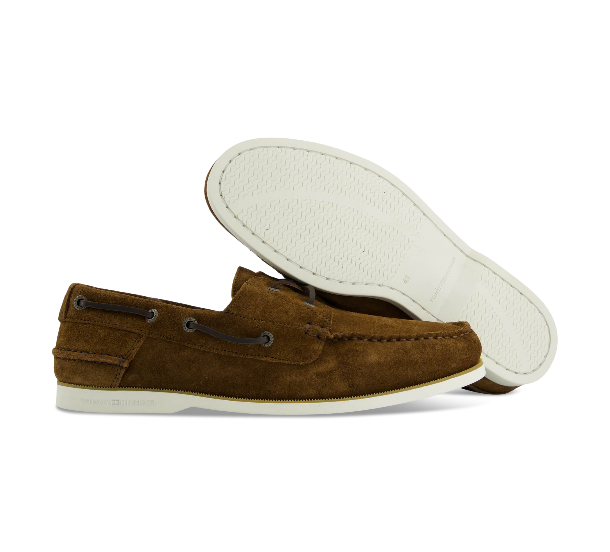 Tommy Hilfiger Boat Shoe Core Suede - Mokassins braun