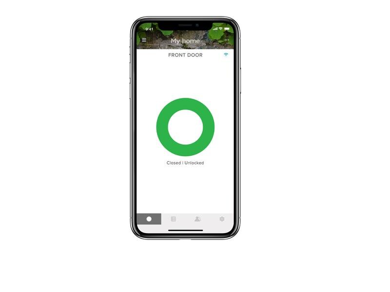 Yale Linus Smart Lock EU Silber Smart Türschloss für 17 mm EURO Schlosszylinder
