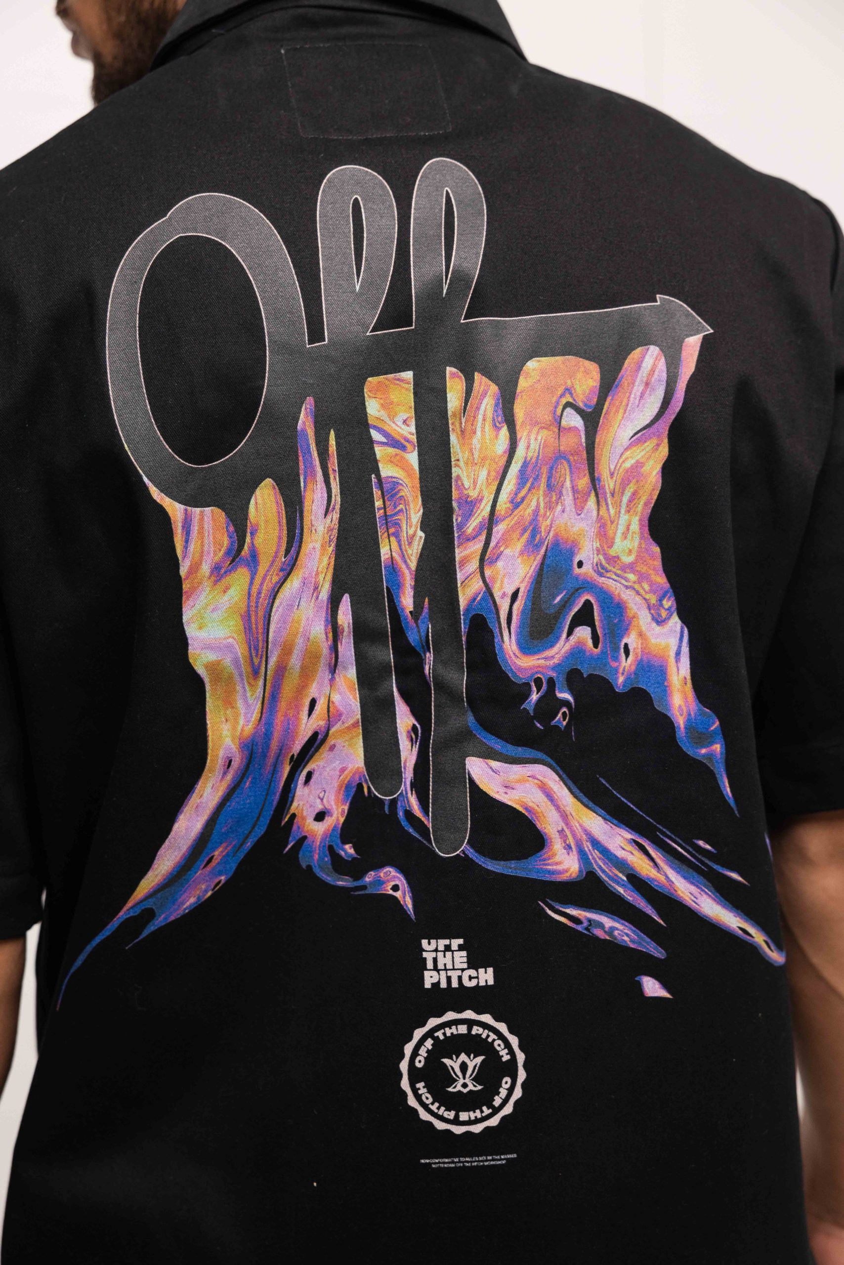 Off The Pitch Ignite Shirt Heren Zwart