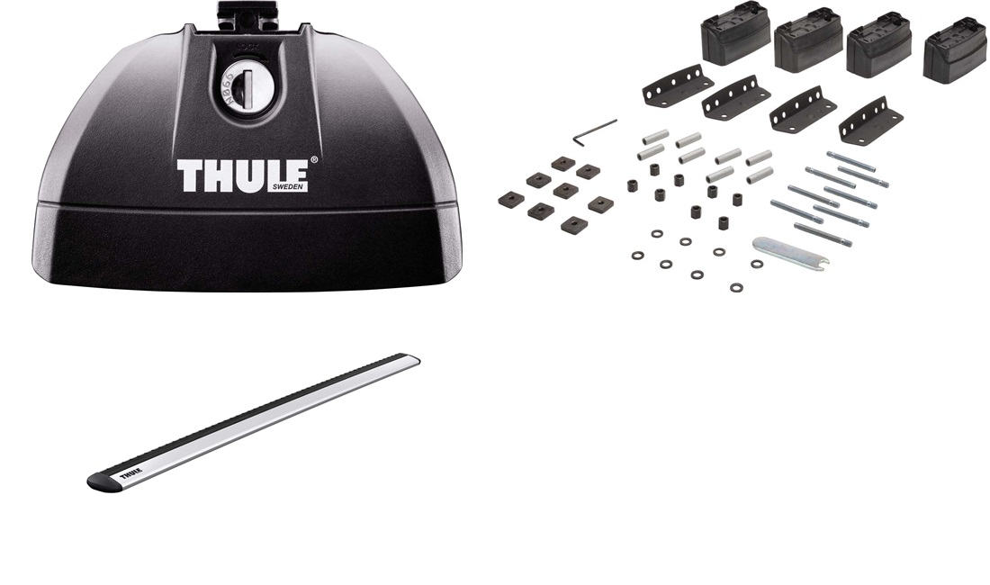 Tagbøjler, Thule WingBar EVO Grå