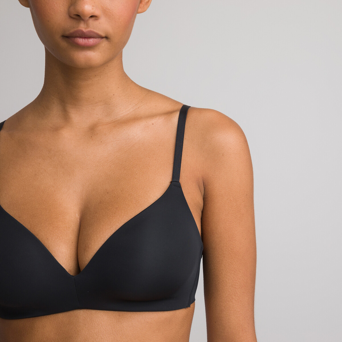 COLEÇÕES LA REDOUTE<br>Soutien triangular sem aro-Invisível